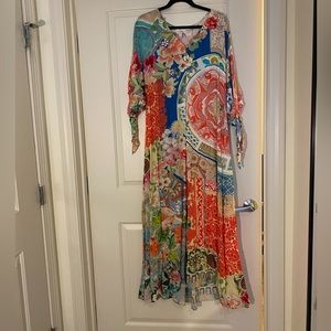 Like-new Johnny Was maxi dress, floral print and no signs of wear
